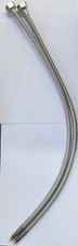 M8 (8mm) x 1/2" BSP Monobloc Tap Flexible Connectors Flexi  Tails (Pair) 600mm