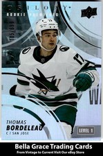 2022-23 Upper Deck Trilogy Thomas Bordeleau #176 San Jose Sharks /699 NHL