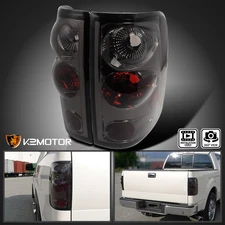 Smoke Fits 2004-2008 Ford F150 Tail Lights Brake Lamps Replacement Left+Right