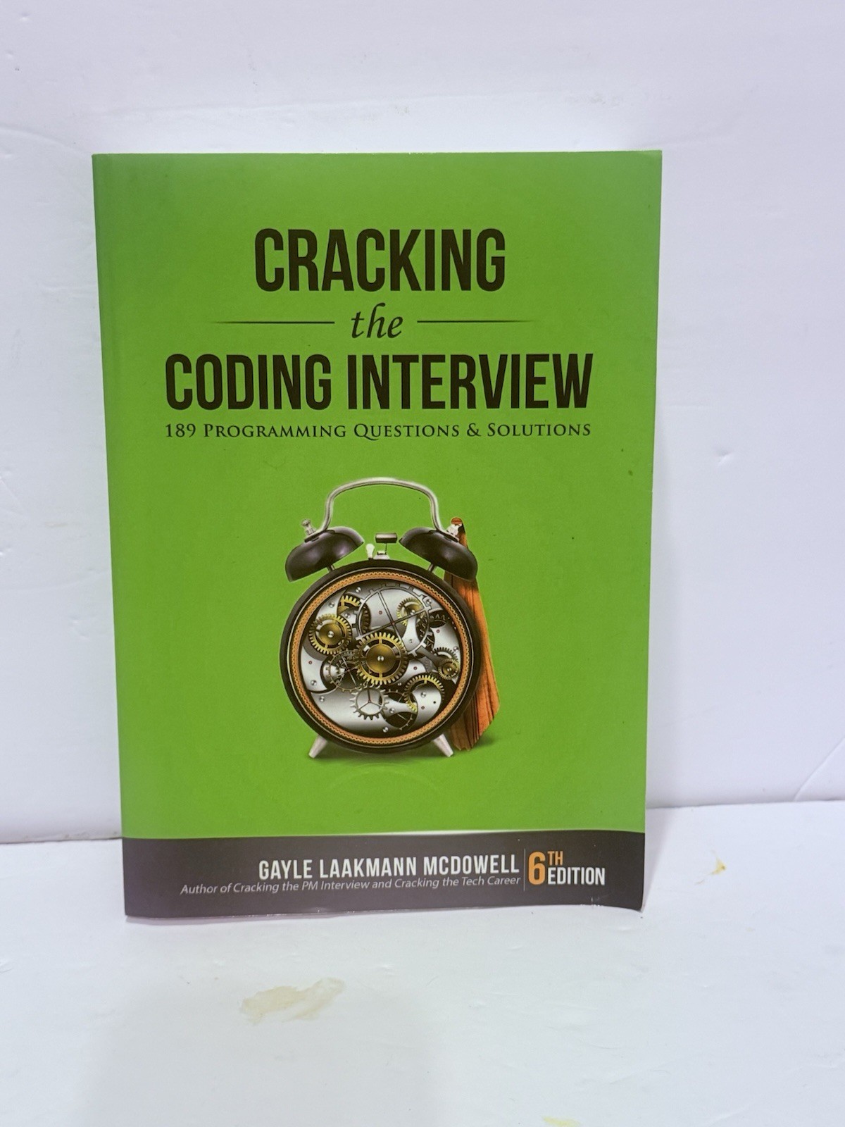 Cracking the Coding Interview: - Paperback, by McDowell Gayle Laakmann Book