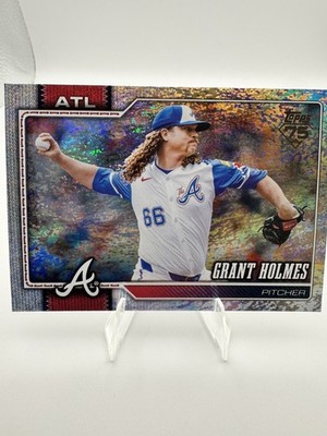 2026 Topps Series 1 Grant Holmes Rainbow Foil #182 Braves