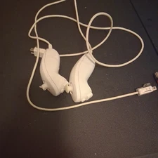 Nintendo Nunchuck Video Games Controller for Wii and Wii U - White