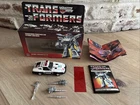 Prowl W/BOX  1984 Vintage G1 Transformers Action Figure Complete
