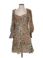 Faithfull the Brand Women Brown Casual Dress 4