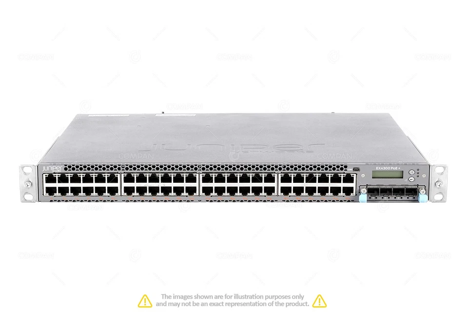 Juniper EX4300-48P 48x RJ-45 1Gb 4x SFP+ / QSFP+ Power over Ethernet Switch