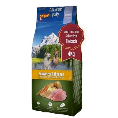 Adult Sensitive Complete Dog Hähnchen I Halbfeuchtes Futter für Hunde I aus 1...