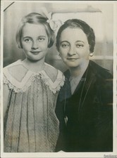 1934 Photo Mrs Edward G Bremer St Paul Mn Wife Of Kidnapped Banker Crime 6X8