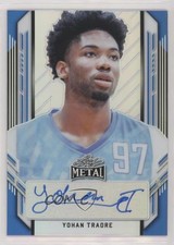 2021-22 Leaf Metal Portrait Blue Rainbow 13/50 Yohan Traore #PA-YT1 Auto 1b8