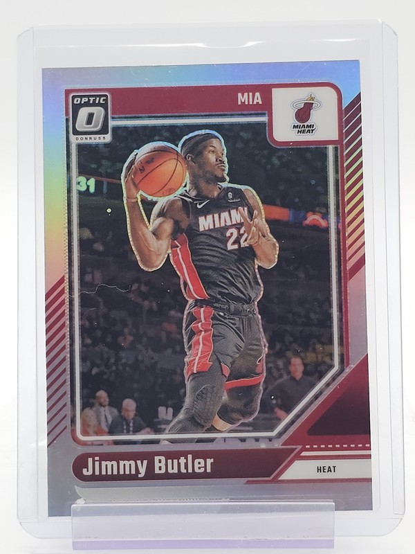 JIMMY BUTLER 2024-25 DONRUSS OPTIC BASKETBALL HOLO PRIZM #142 HEAT Q7262