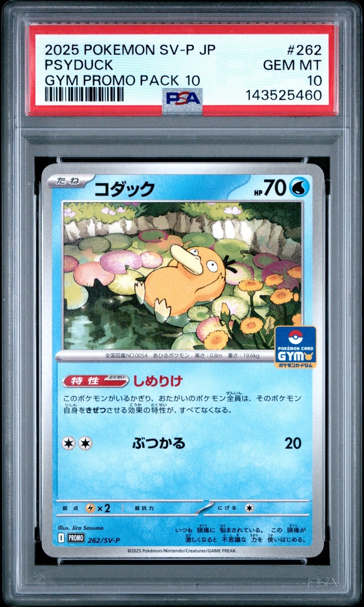 Psyduck 262/SV-P Sv-P Promotional Cards Regular (Japanese) for