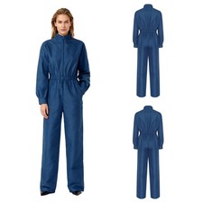 Women Rompers One Piece Jumpsuit Construction Coveralls Clubwear Full Body Work