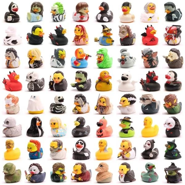 DUCKSHOP Badeenten Horror Halloween Quietscheenten Quietscheentchen Gummienten