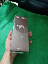 Nova dark brown hair dye shampoo for men