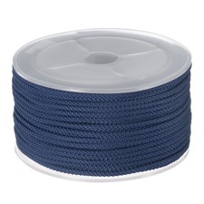 Nylon Beading Thread Cord 2mm Braided Nylon String 15M/49 Feet, Dark Blue