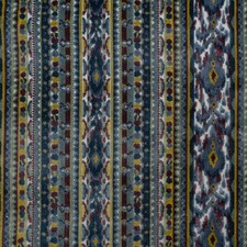 SUMATRA - MODERN GEOMETRIC FLAIR CUT VELVET UPHOLSTERY FABRIC BY THE YARD