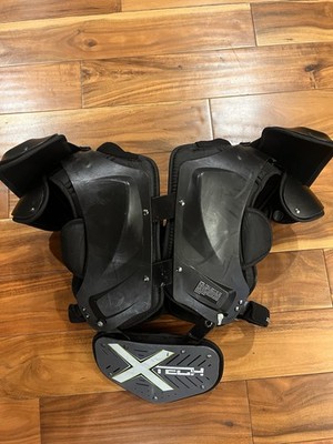 Xenith Velocity 2 Pro Football Shoulder Pads Small, 16-17'' with X Tech Backplate