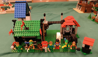 Lego Vintage Förster Burg Gasthaus und Staging Station Lego Buch Idee 260 Special