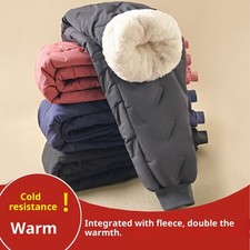 Children Outerwear Winter Windproof Waterproof Cold-proof Lambswool Warm-keeping