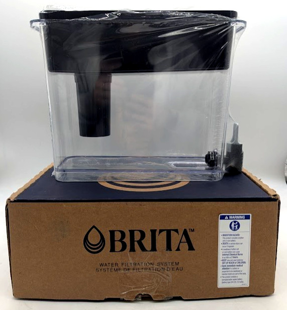 *OPEN BOX* Brita 27 Cup Water Filter Dispenser - Black