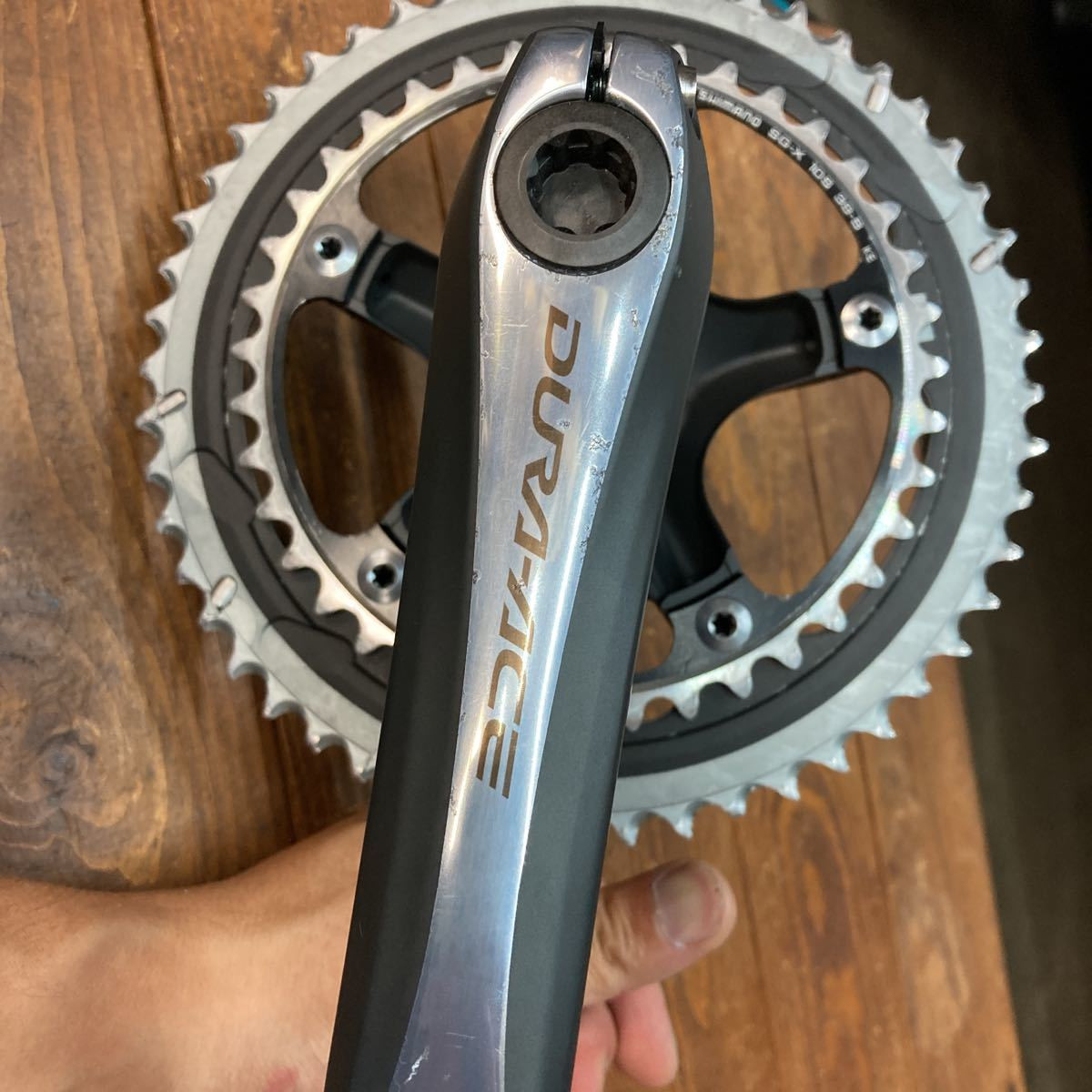 パーツ FC-7900 52-39 Shimano Dura-Ace FC-7900 10s 172.5mm 52/39T Road Bike