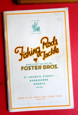 FOSTER BROS. CATALOGUE PÊCHE SAISON VERS 1966/67 - Photo 1/4
