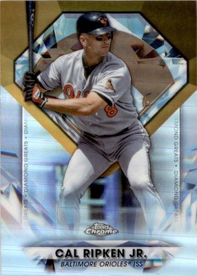 2022 Topps Chrome Update Diamond Greats Cal Ripken Jr. Baltimore Orioles #DGC-3