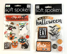 Soft Spoken Stickers Halloween Theme, NEW, You Pick 
