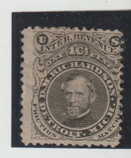 US  Scott# RO155a D.M. Richardson  1871-77 No Thins