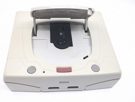 Sega Saturn White Console HST-3220 NTSC-J Japan Tested w/ 2 Games