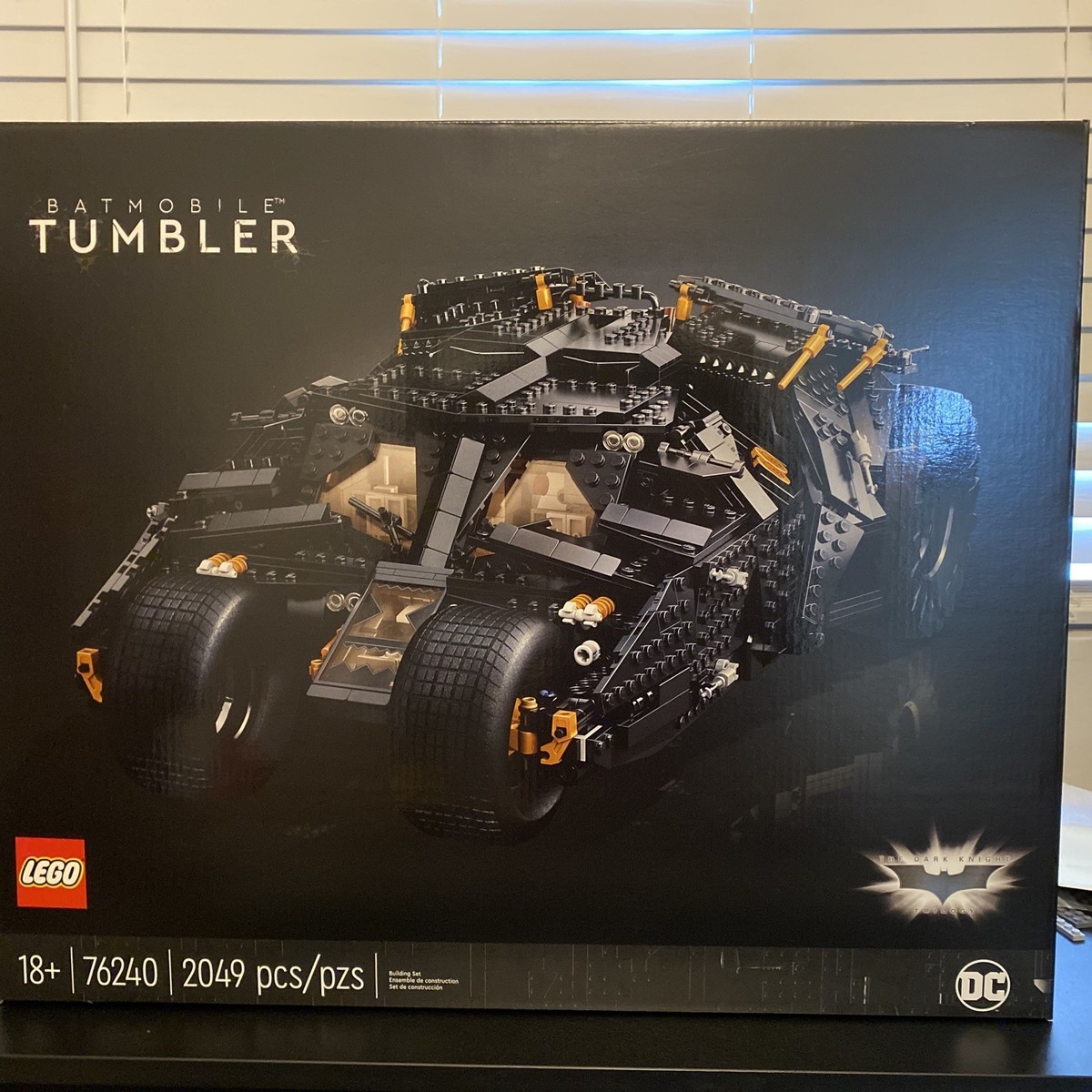 LEGO DC Batman The Dark Knight Trilogy Batmobile Tumbler (76240