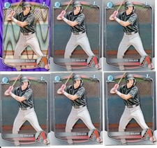 11- BO WALKER 2025 BOWMAN/CHROME PURPLE LAVA/ROOKIE CARDS #D 250