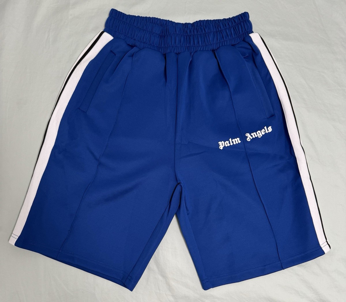 【関税&送料込み】Palm Angels Blue Shorts With Monogram In Palm Angels Shorts Blue Size Medium | eBay