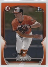 2023 Bowman Draft Orange 21/25 Jacob Cravey #BD-189 0w3