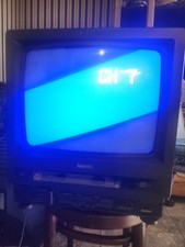 CRT Symphonic 13 3 Way Record TVCR Tv Vcr Combo 13TVCR LOCAL PICKUP ONLY
