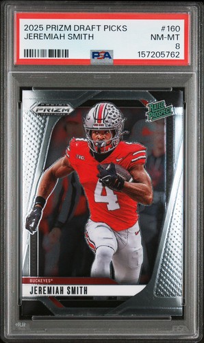 2025 Panini Prizm Draft Picks Jeremiah Smith #160 card
