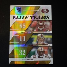Brandon Lloyd/Alex Smith/Kevan Barlow 2006 Donruss Elite Elite Teams Gold # 21