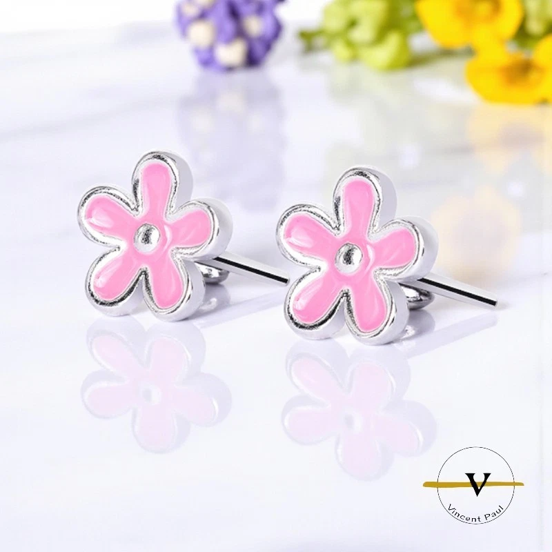 Piccoli orecchini a forma di farfalla in argento sterling, graziosi gioielli minimali - Italia
