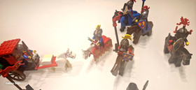 LEGO Black Monarch Castle Knights Castle 6085+6009+6017+6023+6035 with BA Complete