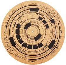 Premium slipmat - Cork Turntable Mat 4mm Thick for Better Sound Support on ...