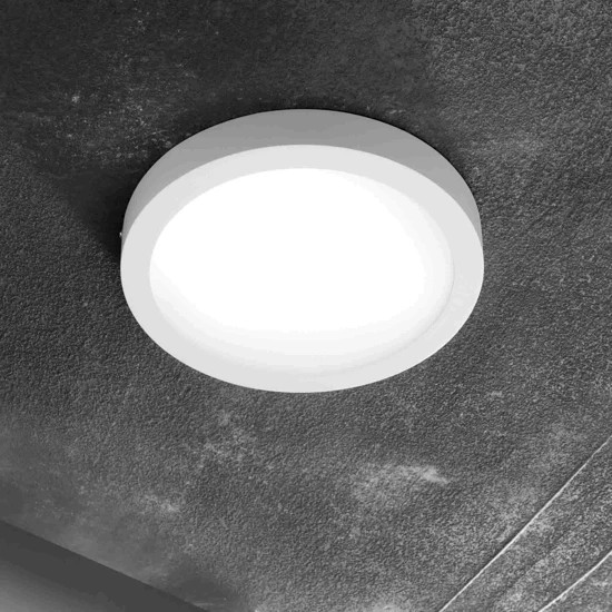 Luce Calda 2700K Ideal Lux UNIVERSAL D40 ROUND Plafoniera LED