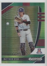 2020 Panini Prizm Draft Picks Green & Yellow Hyper Matthew Dyer #PDP120 0d1w