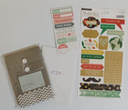 Lot Stickers Embellishments Stamps die cuts Scrapbook paper craft journal cards — photo 8