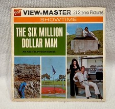 Vintage The Six Million Dollar Man TV Series View-Master GAF "Last 4TH of Julys"