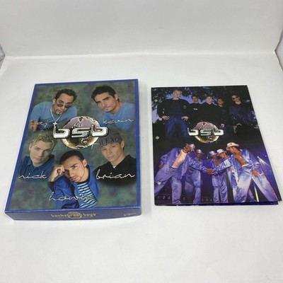 Vintage Backstreet Boys Folder - 2 Pocket 3 Hole 2000 Winterland + Collector Box