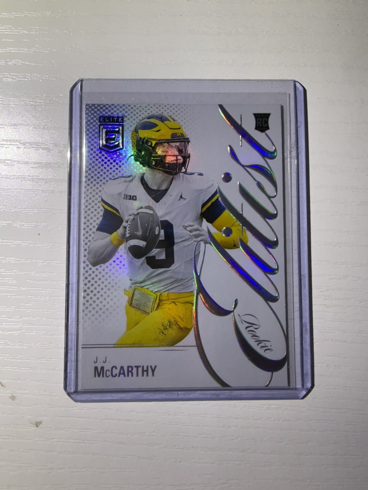 2024 Panini Donruss Elite - Rookie Elitist J.J. McCarthy #10 (RC)