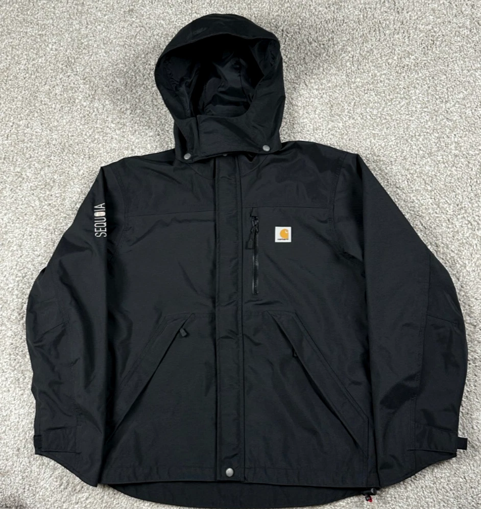 Carhartt Jacket Mens Small Black Shoreline Storm Defender Waterproof J162 001
Opens in a new window 