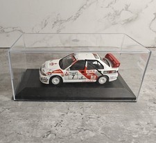 Mitsubishi Lancer Evo III Rally Diecast 1/43 Makinen Harjanne 1996