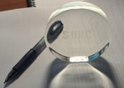 Southern Appalachian Highlands Conservancy glass paperweight — photo 1