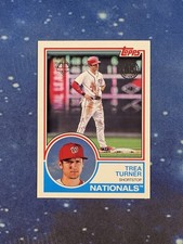 Trea Turner 2018 Topps Transcendent VIP #83-82 1983 1/1 Nationals ONE OF ONE