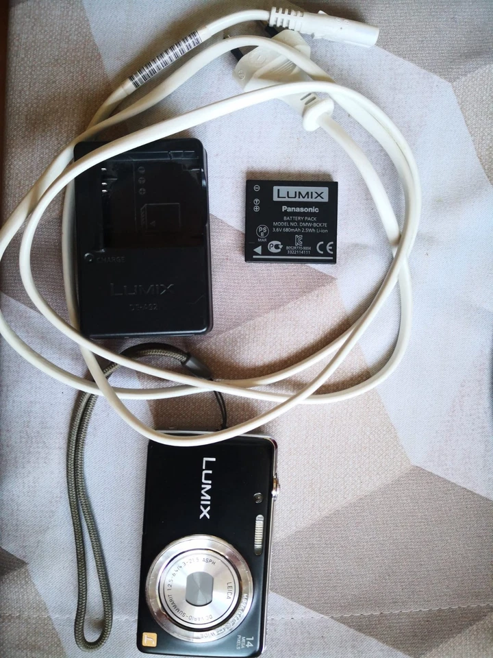 Panasonic LUMIX DMC-FS40/DMC-FH6 14,1 MP Digitalkamera - Schwarz, Foto 4 von 5